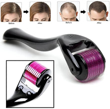Derma Roller 0.5mm with Hard Acrylic Box – 540 Micro Needles for Hair Growth Anti-Aging Acne Scars Wrinkles and Stretch Marks Removal  Skin Care Beauty Tool for Men and Women