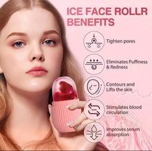 Ice Roller For Face Beauty Skin Care Massage for Collagen Regrowth & Skin Strengthening Enhance Your Natural Glow