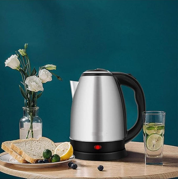 Electric Kettle - 2L 1500W  Stainless Steel with Advanced Automatic Switch for Boiling and Safety quick boiler kettle for tea